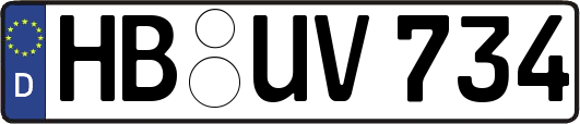 HB-UV734