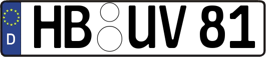 HB-UV81