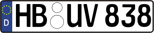 HB-UV838
