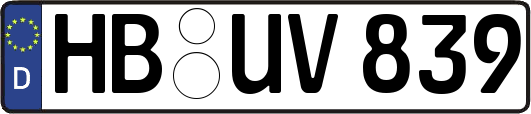 HB-UV839