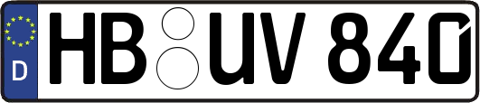 HB-UV840