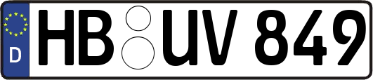 HB-UV849