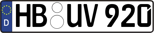 HB-UV920