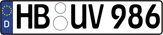 HB-UV986