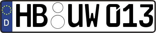 HB-UW013