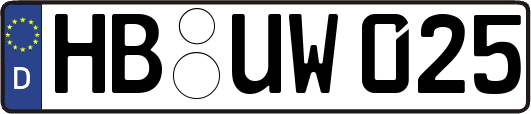 HB-UW025