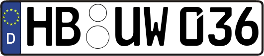 HB-UW036