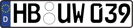 HB-UW039