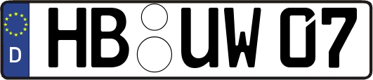 HB-UW07