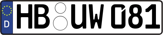 HB-UW081