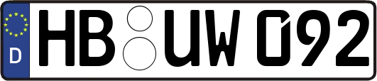 HB-UW092