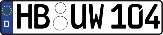 HB-UW104