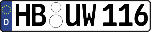 HB-UW116