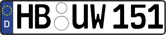 HB-UW151