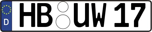 HB-UW17