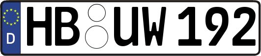 HB-UW192