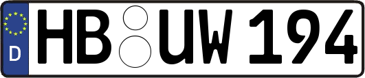 HB-UW194
