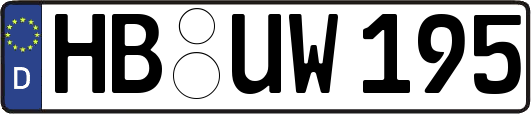 HB-UW195