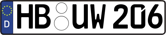 HB-UW206