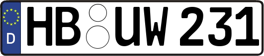 HB-UW231
