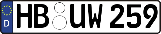 HB-UW259