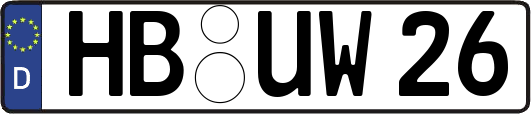 HB-UW26