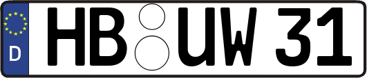 HB-UW31