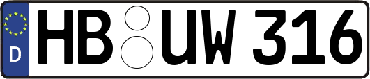 HB-UW316