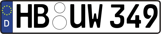 HB-UW349