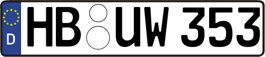 HB-UW353