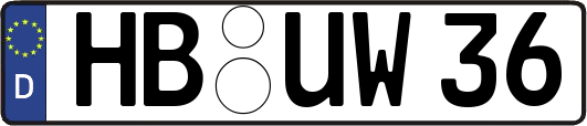 HB-UW36