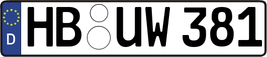 HB-UW381
