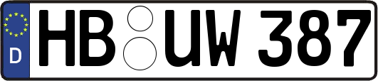 HB-UW387