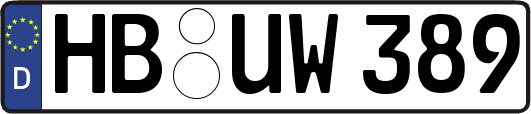 HB-UW389