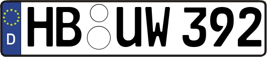 HB-UW392