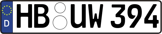 HB-UW394