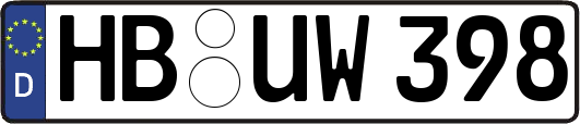 HB-UW398