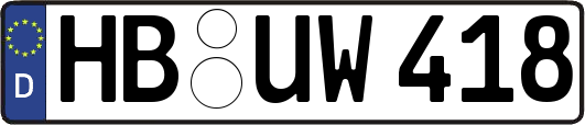 HB-UW418