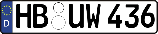 HB-UW436