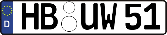 HB-UW51