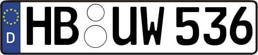 HB-UW536