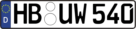 HB-UW540