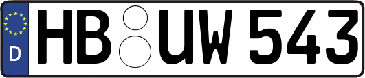 HB-UW543