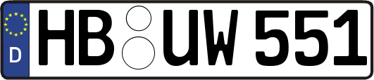 HB-UW551