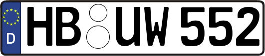HB-UW552