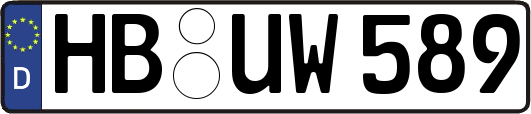 HB-UW589