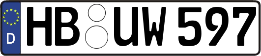 HB-UW597