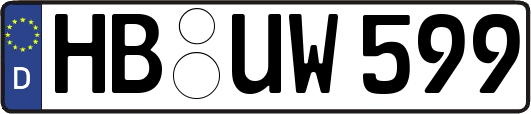 HB-UW599