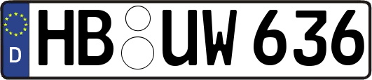 HB-UW636