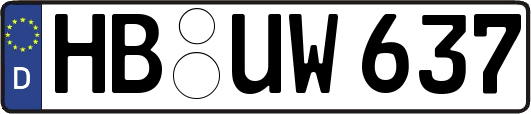 HB-UW637